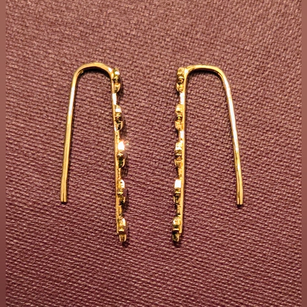 â¤ď¸5 Star Ear Climber/Crawler by All Stars Aligned Earrings; 925 Sterling S⌠- Picture 3 of 13